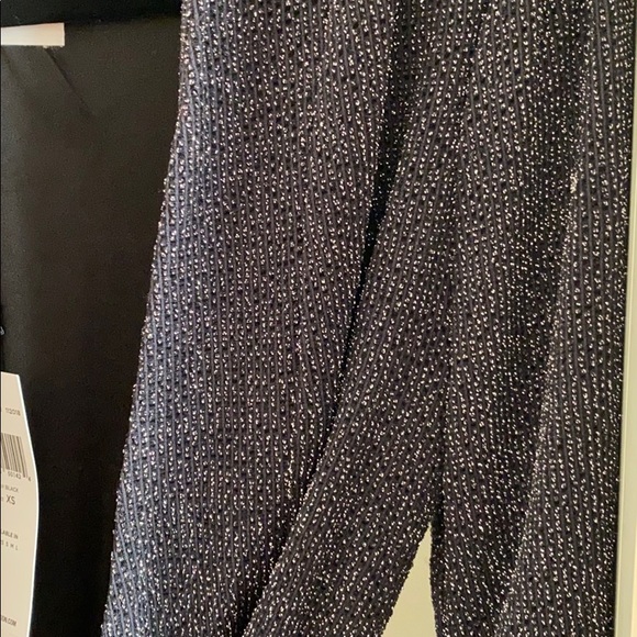 NWT BCBGeneration Black Sparkly Blazer - Picture 13 of 13